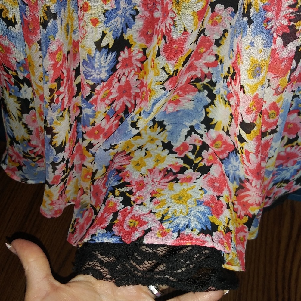BETSEY JOHNSON BLOUSON TEA LENGTH DRESS - Picture 5 of 8